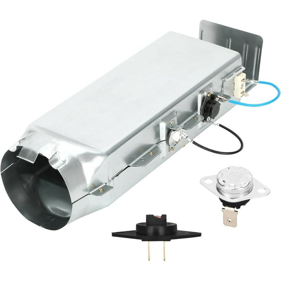 DC97-14486A Dryer Heating Element Upgrade  DC96-00887A,Fit for Samsung Dryer dv45h7000ew/a2 dve50r5400v/a3 dve50r5200w/a3,Replace DC97-14486D AP4342351 (with DC32-00007A DC47-00016A)