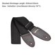 thumbnail image 2 of Correas de guitarra Ajustable Unique Bargains Paquete de 2 Negro, 2 of 4