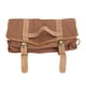 thumbnail image 5 of Bolsa de herramientas para camarero, bolsa para kit de barra, lona impermeable, múltiples compartimentos, bolsa enrollable portátil para camarero con correa para el hombro, café, 5 of 10