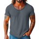 thumbnail image 1 of M Y M Camisa sin Mangas Color Sólido Clásico Ropa Deportiva Casual para Cualquier Temporada Camisas de Lino de los Hombres, 1 of 8