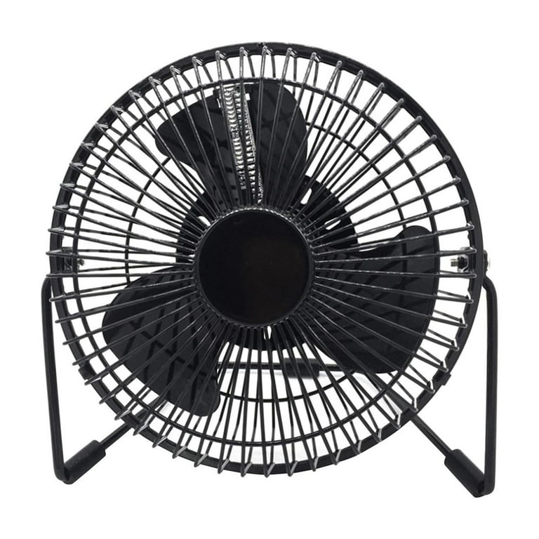 LED USB Clock Fan with Real Time Clock Display Function Summer