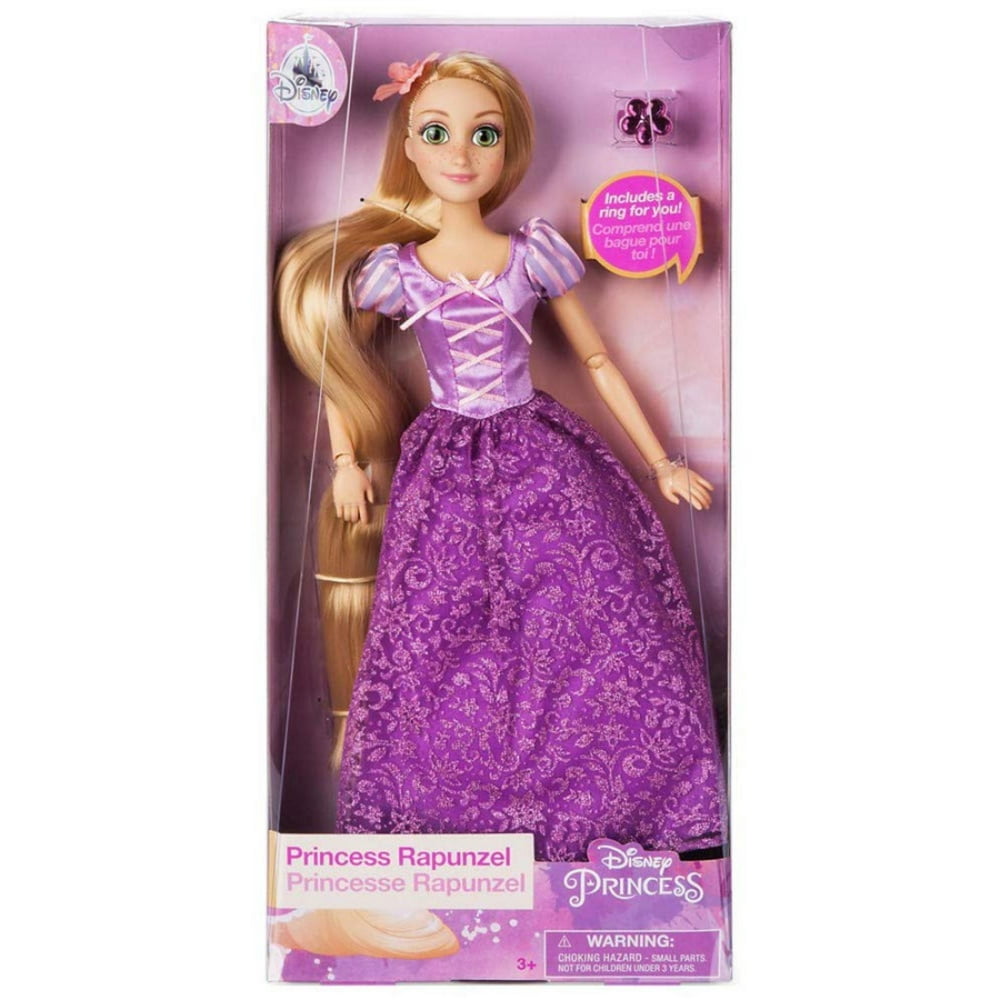 Disney Store Rapunzel Classic Doll with Ring - Tangled - 11 1/2'' 2018