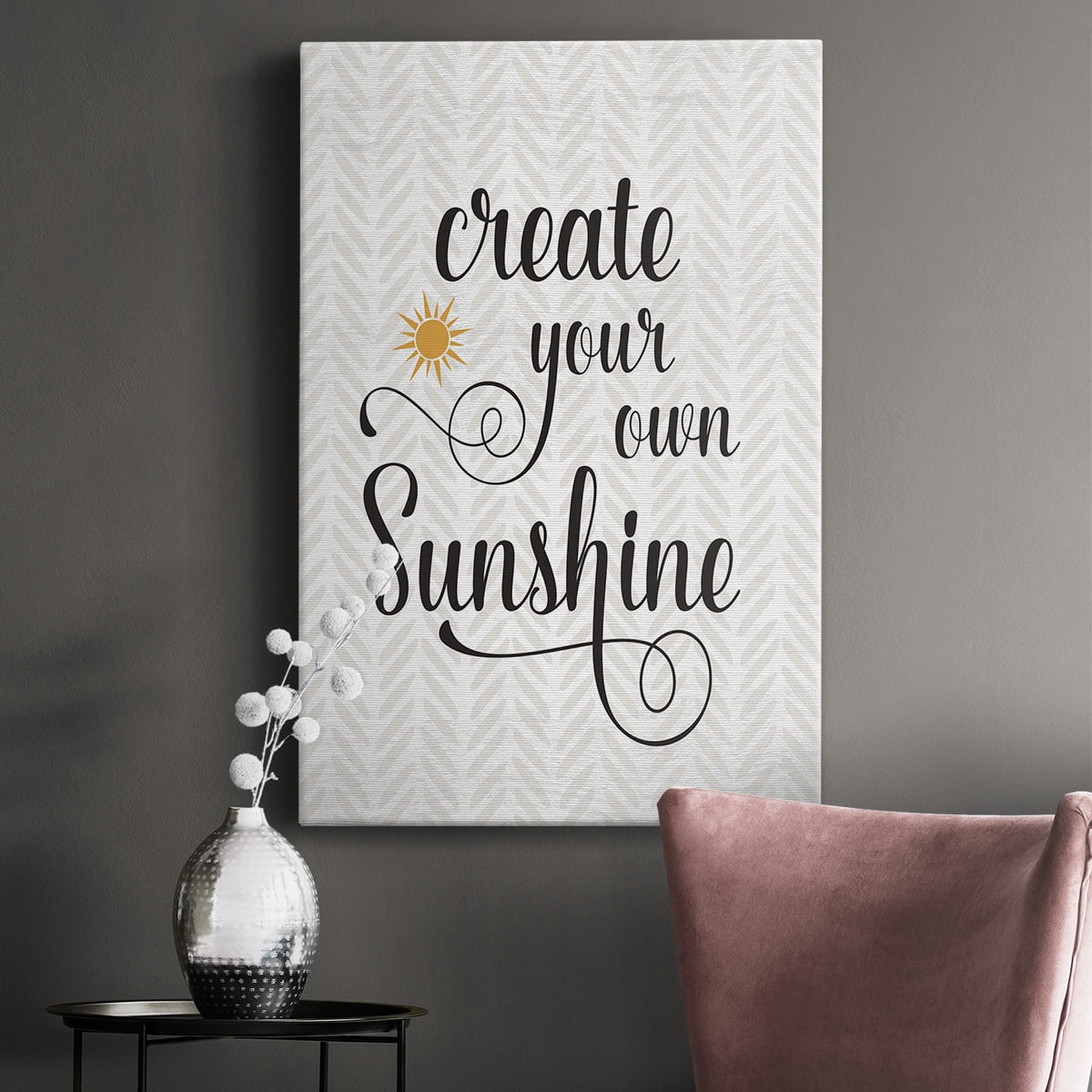 Create Your Own Sunshine Premium Gallery Wrapped Canvas - Ready to Hang