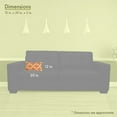 thumbnail image 5 of Majestic Home Goods Decorative Gray Trellis Small Pillow, 5 of 5