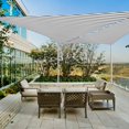 thumbnail image 2 of Yescom 2 Pack 16 Ft 97% UV Block Triangle Sun Shade Sail Canopy Outdoor Patio Awning, 2 of 12