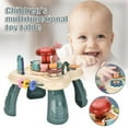 thumbnail image 1 of Animal Paradise Kids Play Table with Colorful Light Battery Powered Kids Early Development Toy, 1 of 7