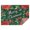 Floral Flower Merry, variant on Rectangle Table Clothes Merry Christmas Gifts Green Tablecloth,Modern Washable Table Cloths for Picnic Catering Halloween Fall Thanksgiving Christmas