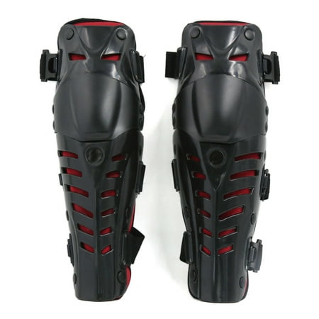 Unique Bargains 2pcs Motocross Knee & Shin Armor (Best Motocross Knee Pads)