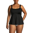 thumbnail image 3 of Lands' End Women's Plus Size DD-Cup Adjustable Scoop Neck Flutter Tankini Top, 3 of 3