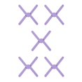 thumbnail image 3 of Inteprter Alfombrilla resistente al calor Aislamiento cruzado de comedor Mantel individual Posavasos Plegable Púrpura Type2 NO2 Inteprter CBP193208, 3 of 5