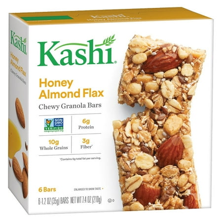 Kashi TL CChewy Granola Bar Honey Almond Flax1.2oz x 6 pack