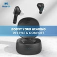 thumbnail image 5 of Rechargeable Hearing Aids, Hearing Amplified Earphones, Bluetooth Wireless Earbuds with Charging Case - Personalized Hearing App with Sound Amplification & Speech Enhancement, 5 of 10