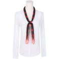 thumbnail image 2 of Women's 1950s Polka Dots Vintage Scarf, Retro 33.46'' Square Silky Classic Neckerchief Head Wrap Scarves One Size Stlye-5, 2 of 6