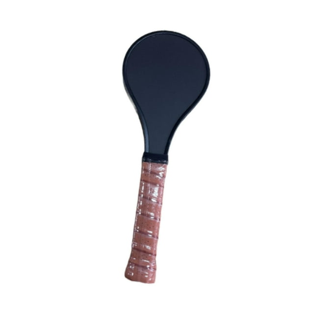 Ruiboury Pickleball Sweet Spot Paddle Portable Frosted Pickleball Racquet Surface Black Brown 35x12.7x2cm