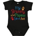 thumbnail image 3 of Inktastic Grammy and Papaw Love Me Grandchild Boys or Girls Baby Bodysuit, 3 of 5