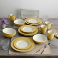 thumbnail image 5 of Noritake Colorwave Mustard 16-Piece Rim Dinnerware Set, Service for 4, 5 of 7