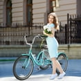 thumbnail image 2 of Lilypelle 24"/26" Adult Tricycle 3 Wheel Trike Low Stand-over Frame Bike with Shimano Derailleur,Large Rear Basket,Double Wall Rims, 2 of 19