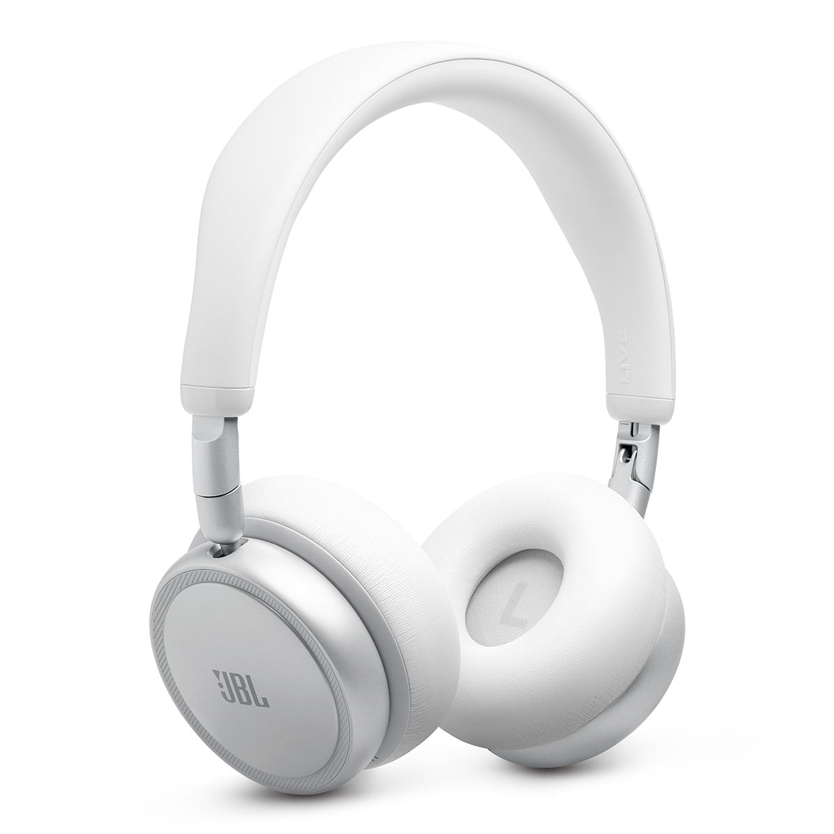 JBL Live 680NC Wireless Over-Ear Noise Cancelling Headphone Bundle with gSport Case (White)