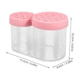 thumbnail image 2 of CRILSTYLEO Organizador De Brochas Y Cosméticos Rosa Con Funcional Para Escritorio Y, 2 of 8