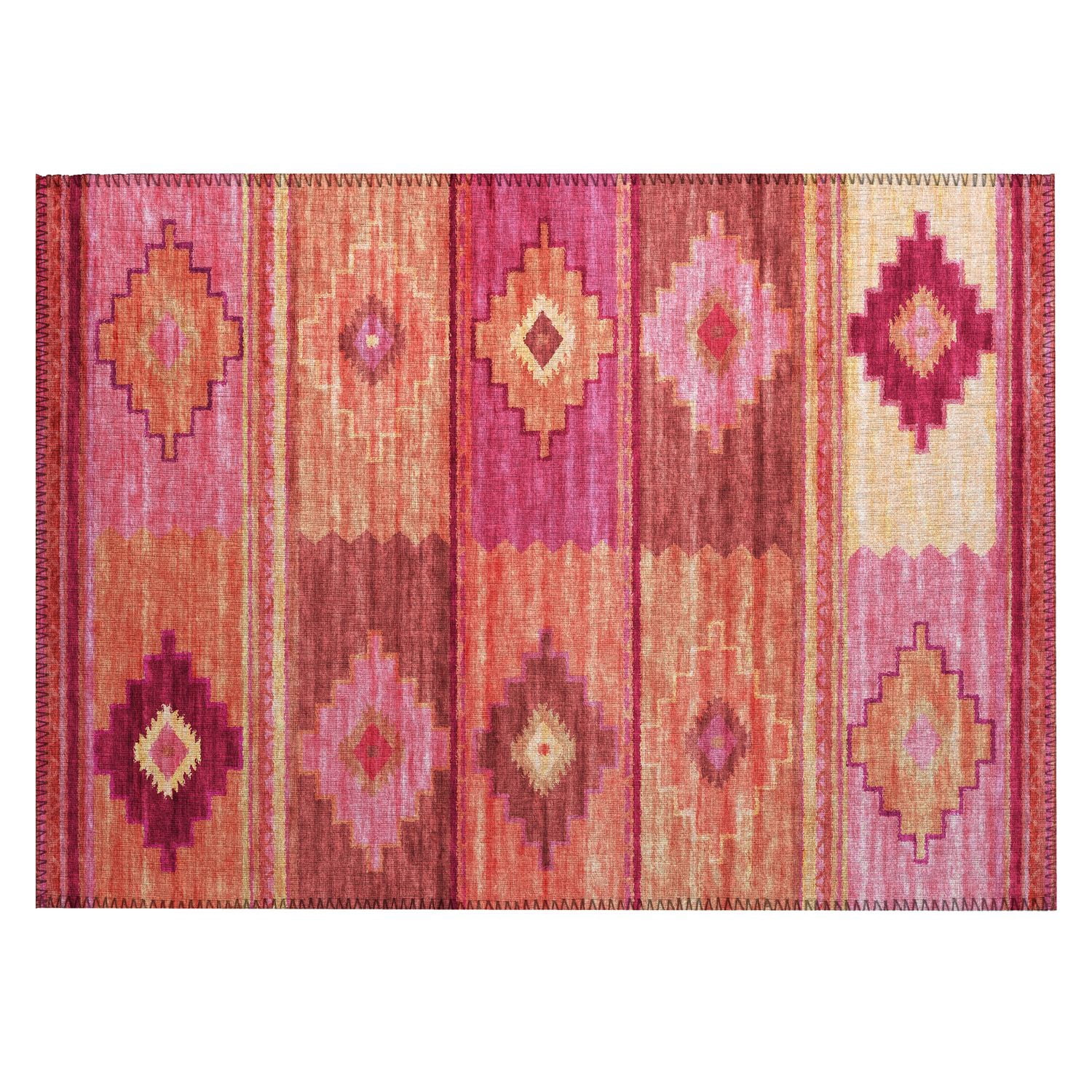 Phoenix PH1 Pink Southwestern Rug 1' 8