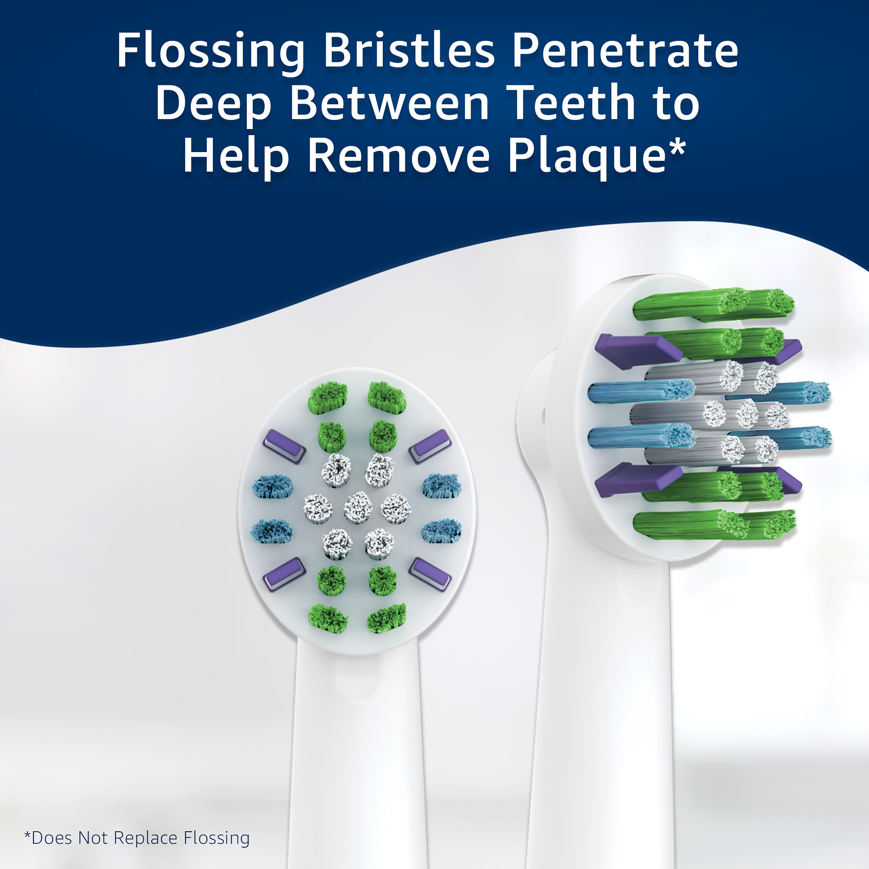 Equate EasyFlex Flossing Replacement Brush Heads, 8 Count photo 7