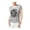 Grey - heathergrey, variant on Mighty Fine Womens Bayside Tigers Ringer Graphic T-Shirt, Grey, Juniors, X-Small