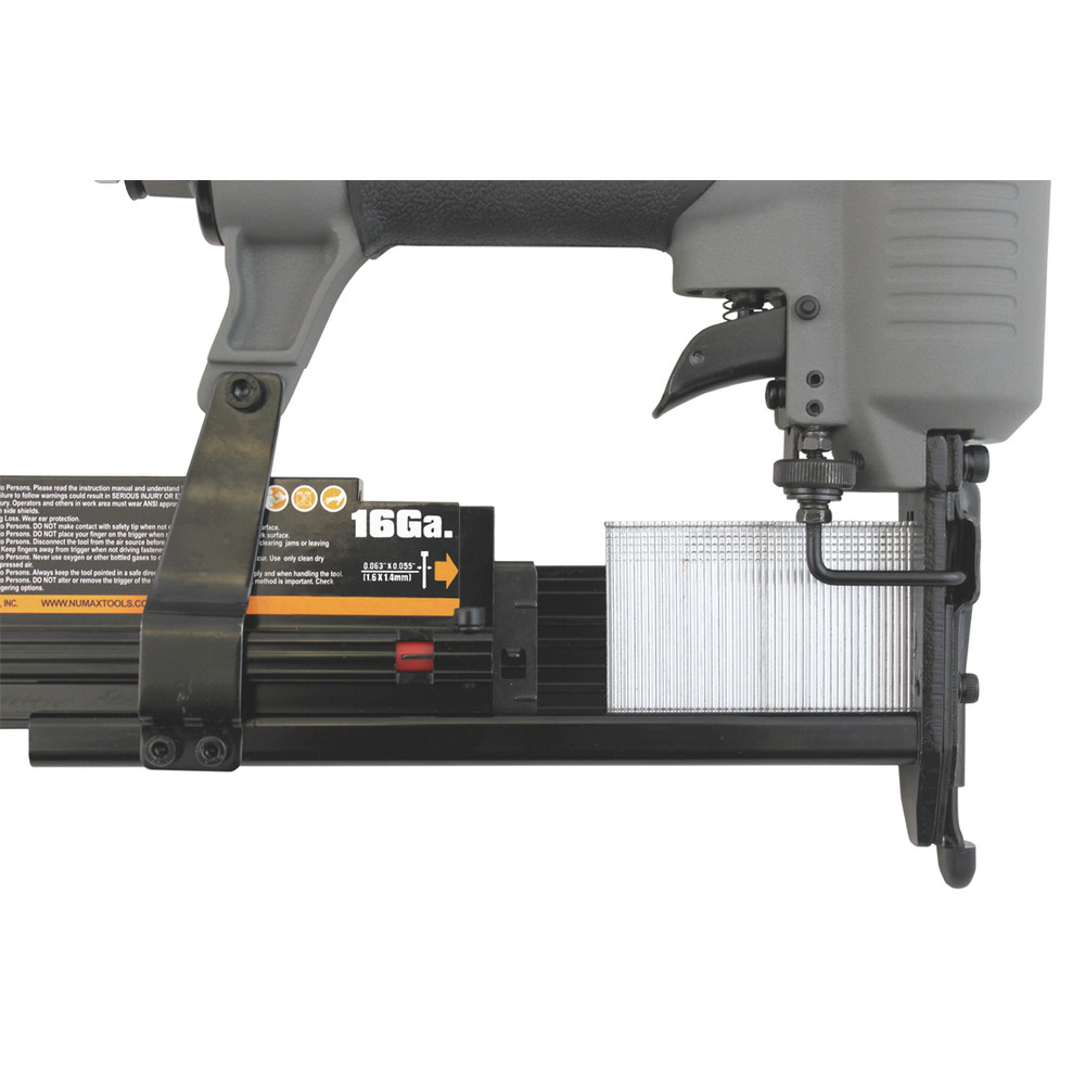 NuMax SL31 Pneumatic 3-in-1 16 and 18 Gauge 2 Inches Finish Nailer and Stapler - image 4 of 8