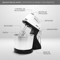 thumbnail image 4 of Batidora de pedestal RCA 7 Velocidades Blanco, 4 of 7