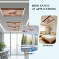 thumbnail image 4 of Ceiling Light Cover for Classroom, Merry Christmas Magnetic Fluorescent Light Covers Filter for School,Office, 2X4&nbsp; FT, Pack of 3, Red Farm Truck with Christmas Tree, 4 of 8