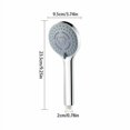 thumbnail image 1 of Pommeau de Douche Plastique Détachable Multi-modes Réglable Anti-Rouille Maison Intérieur Électroplaqué Remplacement Pulvérisateur Haute Pression Arroseur Type8, 1 of 1