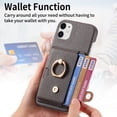 thumbnail image 3 of Compatible con iPhone 16 Pro Max, Funda GANGXUN con soporte magnético y tarjetero, 3 of 4