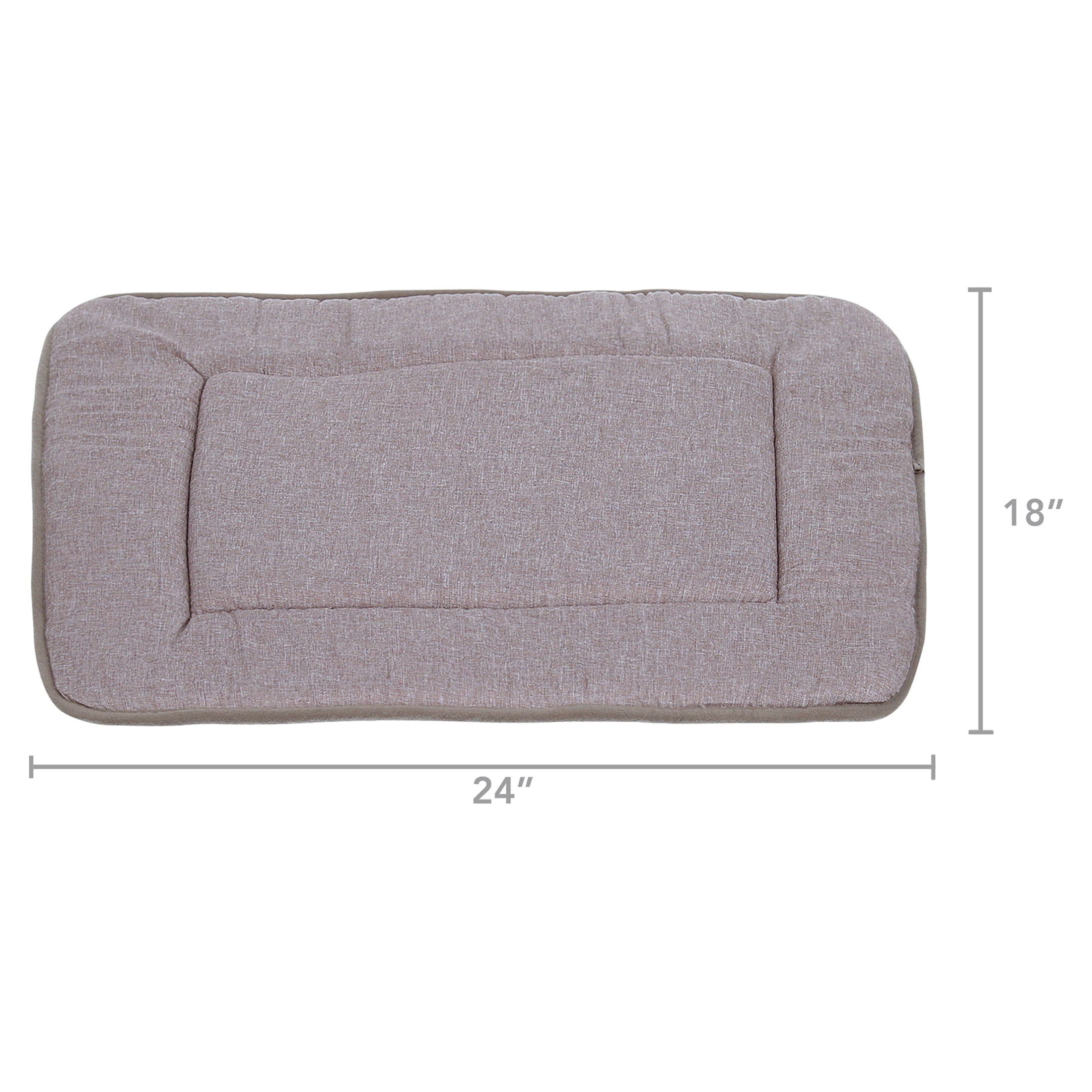 Dog Dog Bed Crate Pad Mat Cute Paw Pet Beds for Large dog,Washable Dog Sleeping Mattress with Anti Slip Bottom