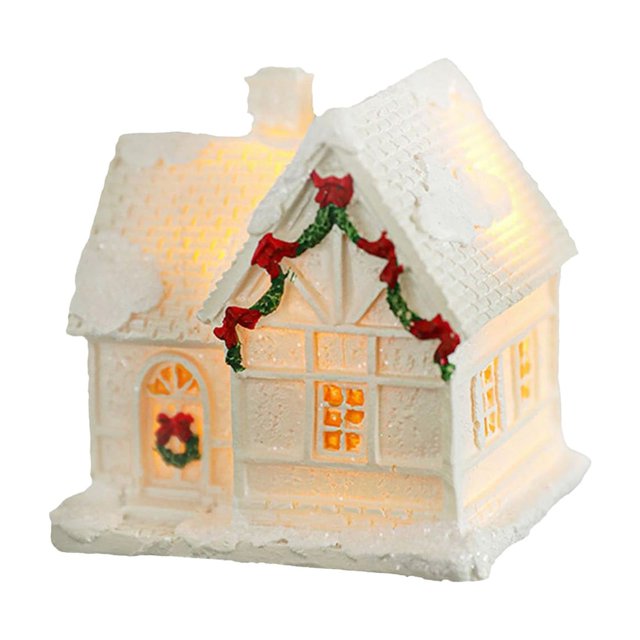 Christmas Decorations Clearance!! Christmas Village Light Up, LED Light Up White, Christmas Village, Christmas, Home Interior Decoration
