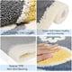 thumbnail image 3 of lujoso felpudo de alta absorción y antiderrapante, lavadora en máquina adecuada para baño, 3 of 5