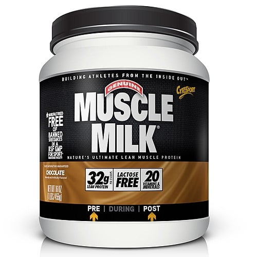 CytoSport Muscle Milk Protein Powder, Chocolate Milk, 4.94lbs