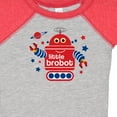 thumbnail image 4 of Inktastic Robot Little Brother Boys Baby Bodysuit, 4 of 5