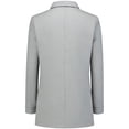 thumbnail image 3 of QHFBli Womens Blazer One Button Notched Lapel Suit Jackets Long Sleeve Lightweight Pocketed Blazer for Bussiness Casual, 3 of 3