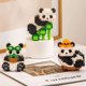 thumbnail image 4 of Mini bloques de construcción creativos de Panda bonito, modelo de diamante 3D, animales, ladrillos DIY, juguetes de construcción de ciudad para niños, regalo, 4 of 5