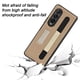 thumbnail image 4 of Funda de teléfono compatible con Galaxy Z Fold 3 5G con soporte para bolígrafo, funda de cuero antideslizante a prueba de golpes, 4 of 5