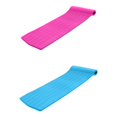 thumbnail image 1 of Texas Recreation Serenity 70" Lounger Pool Float, Flamingo Pink & Marina Blue, 1 of 7