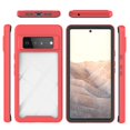 thumbnail image 1 of MasteelfCA Rugged Clear Smartphone Shell 3-In-1 Anti-Scratch Phone Cover Compatible for Pixel 6 Pro, 1 of 6