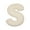 S, variant on Naierhg Alphabet Pillow A-Z 26 Letters Shape Elastic Fully Filling Plush Stuff Toy Sofa Bed Couch Decoration Office Nap Pillow Car Seat Pillow