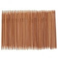 thumbnail image 1 of AMLESO 5x55pcs Double Pointed Knitting Needles Set Carbonized Bamboo Knitting Needles, 1 of 8