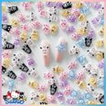 thumbnail image 2 of Sanrios Cinnamoroll-manicura 3D Kawaii, 30 piezas, Kuromi Melody, pompurin, dibujos animados, Anime, Mini juguetes, joyería Diy, decoración artística, 2 of 4