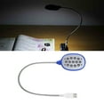 thumbnail image 1 of Luz LED para Portátil Lámpara de Lectura USB con 13 Luces LED Brillantes Cuello de Cisne Flexible Giratorio de 360 ​​grados Luz LED USB para Computadora Computadora ANGGREK Otros, 1 of 8