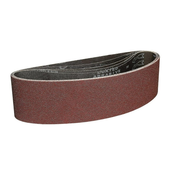 Abrasive Belts 100x915 mm-5 Pieces of 60 Grit Sander Belt for Sanding and Polishing with Portable Belt Sander