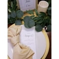 thumbnail image 2 of Your Chair Covers - 10 Pack, Champagne 20 Inch Lamour Cloth Napkins for Restaurants, Weddings, Dinner or Birthday Parties, 2 of 4