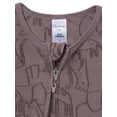 thumbnail image 6 of Gerber Baby and Toddler Neutral Microfleece Blanket Sleeper Pajamas, 3-Pack, Sizes 0/3 Months - 5T, 6 of 8