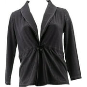 AnyBody Washed French Terry Shawl Collar Jacket Women's A392855