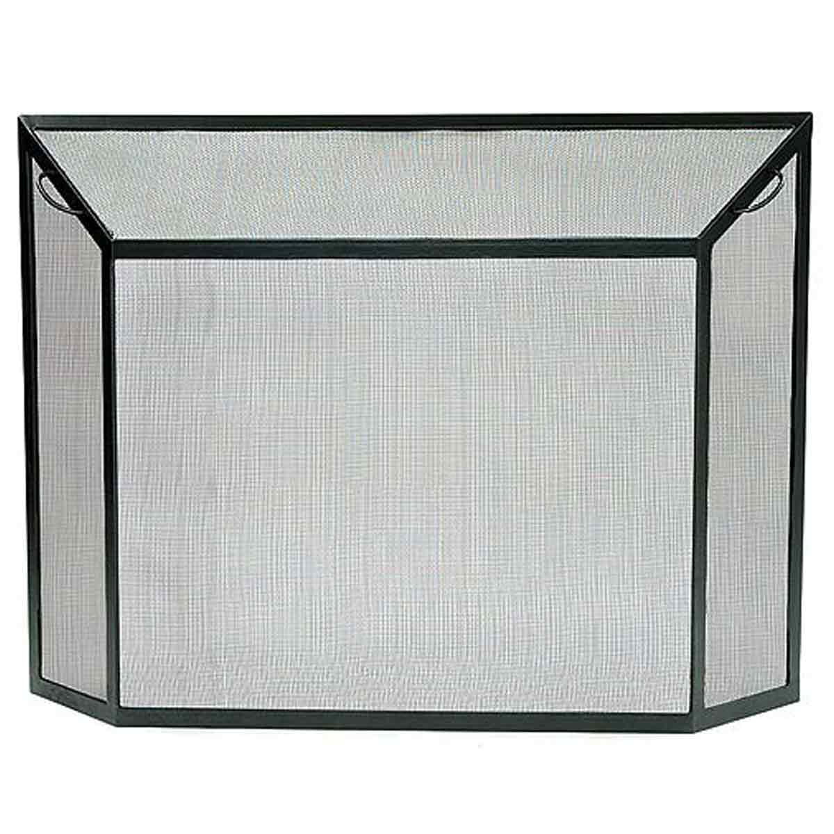 Minuteman International Spark Wrought Iron Fireplace Screen